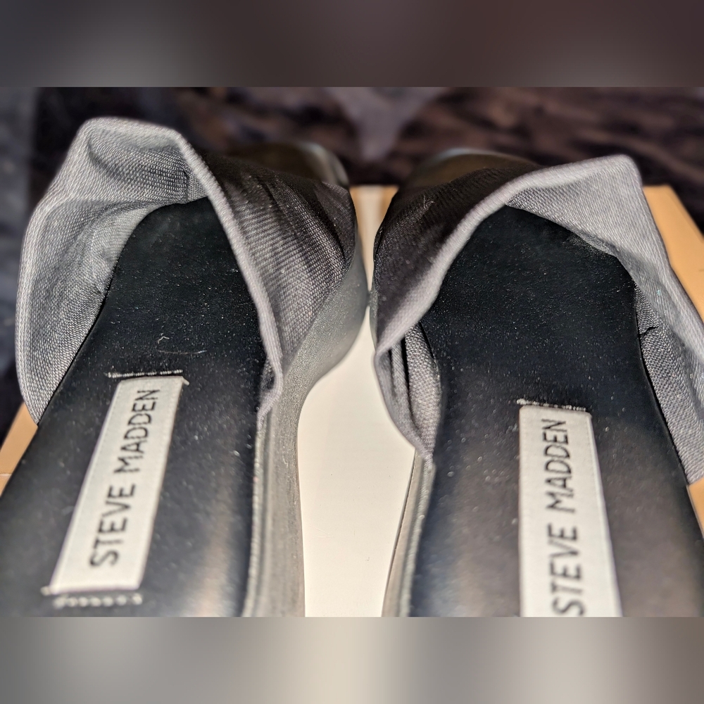 Steve Madden women's slinky 30 platform sandals - Like New 🖤 - Picture 7 of 9
